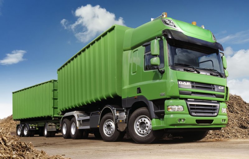 DAF CF 85 IV разгрузка