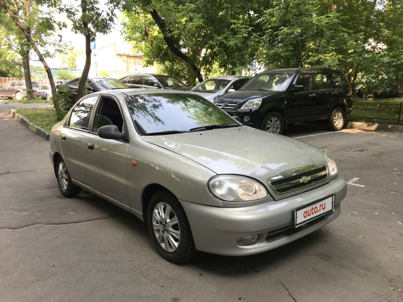 Шевроле Ланос 2007 серебристый
