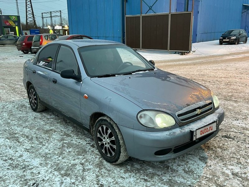 Шевроле Ланос 2007 серебристый