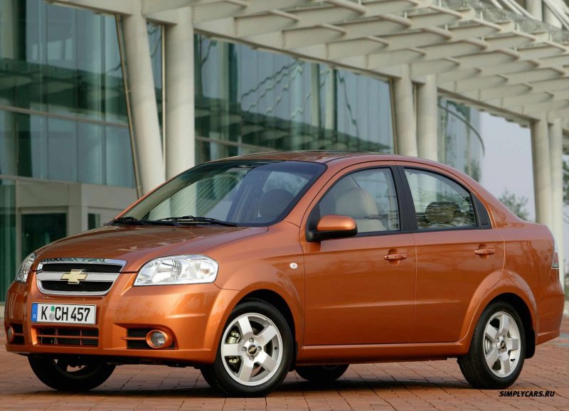 Chevrolet Aveo t250 седан