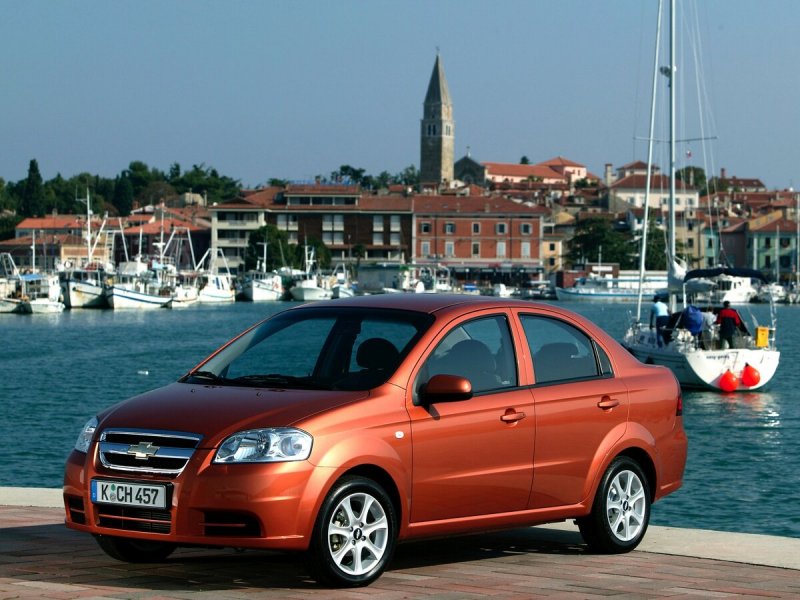 Chevrolet Aveo t250 седан