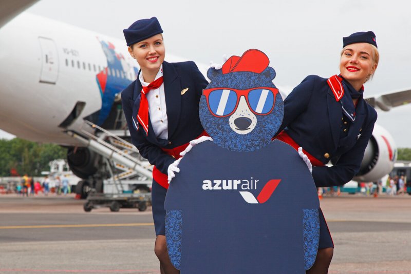 Экипаж авиакомпании Azur Air
