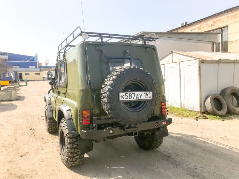 УАЗ 3151 бампер риф