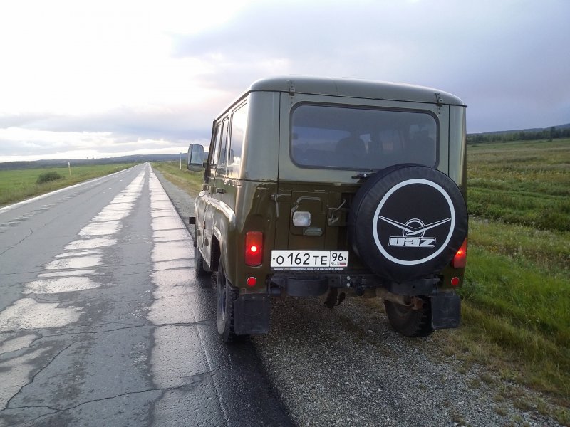 УАЗ 3151 задняя часть