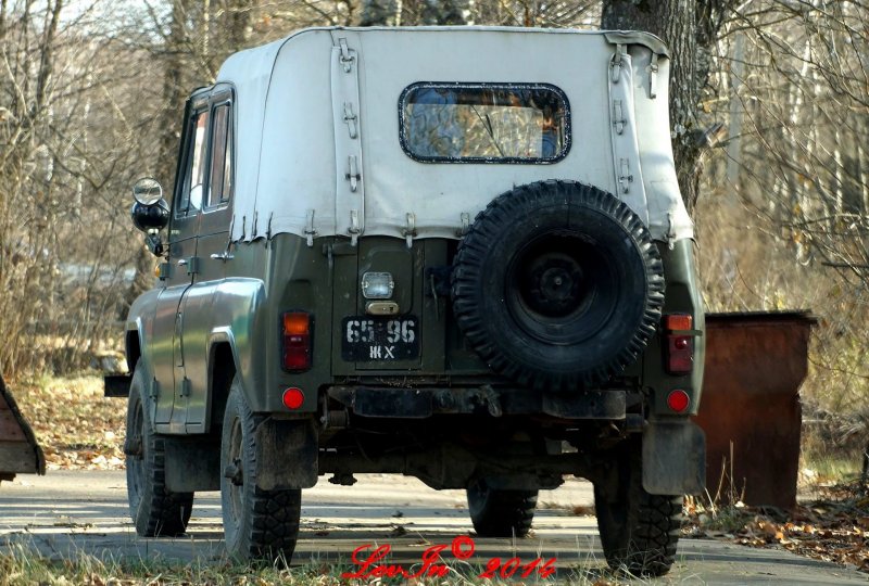 УАЗ 3151 сзади