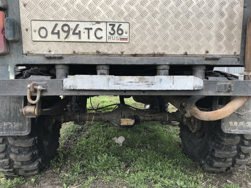 Лебедка назад на УАЗ 469