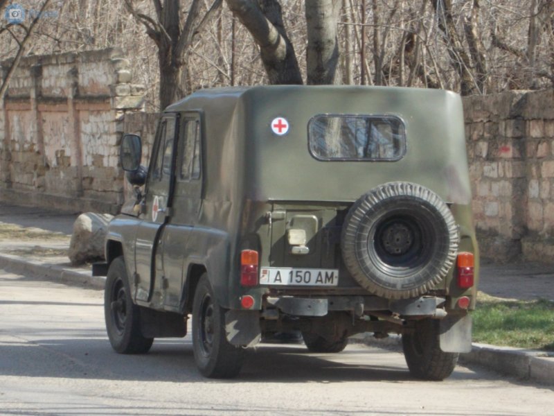 УАЗ 31512 сзади