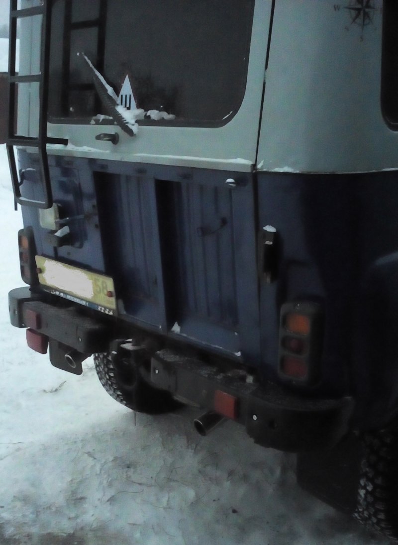 УАЗ 31514 задний бампер