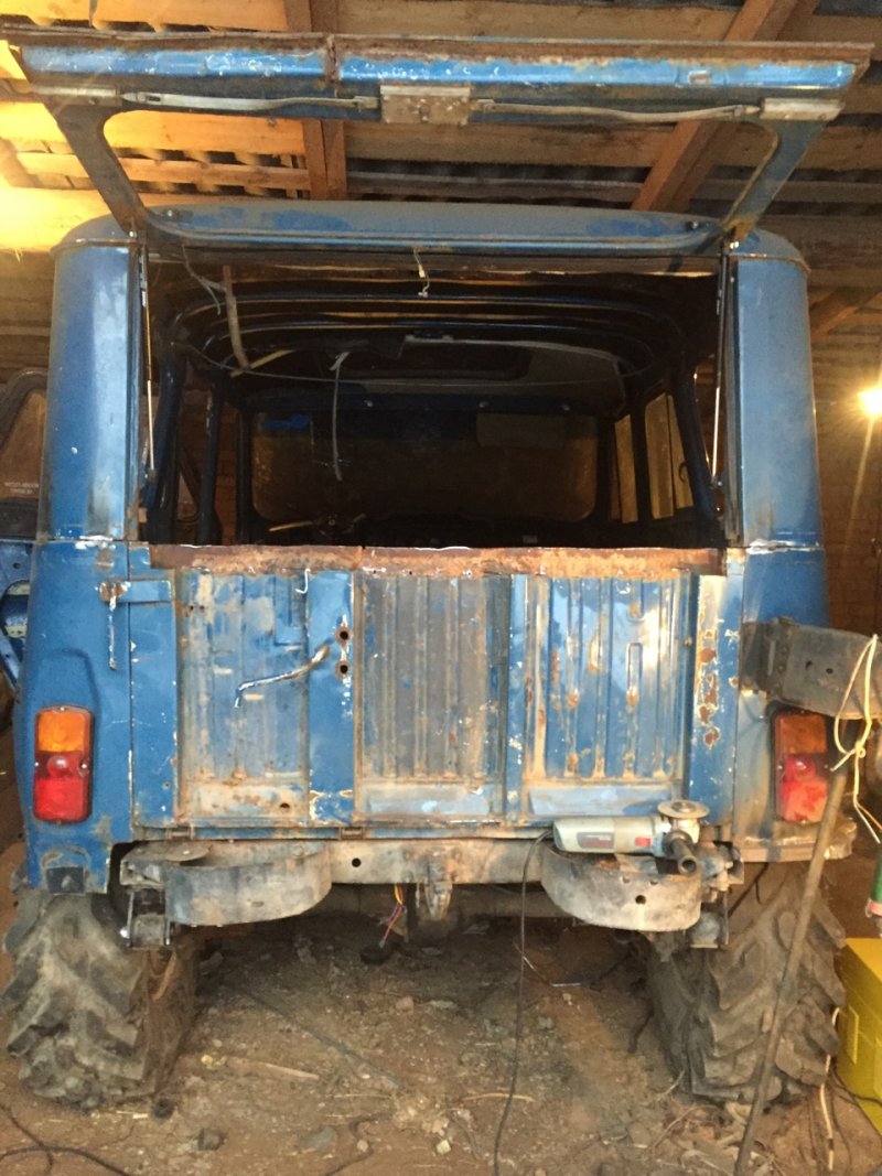УАЗ 3151 задний борт 1996 г