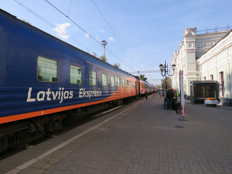 Вагоны поезд Latvijas Ekspresis