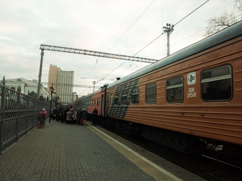 Вагон поезда Рига Москва