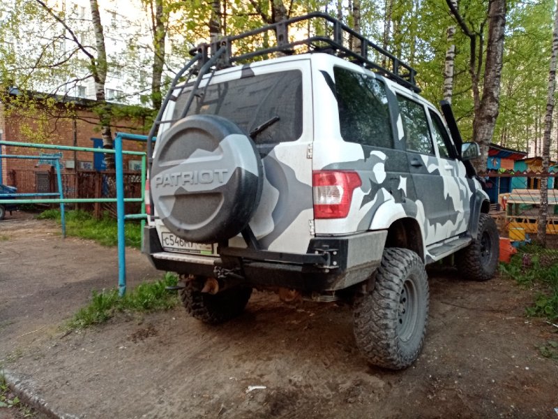 Зимний камуфляж УАЗ Патриот