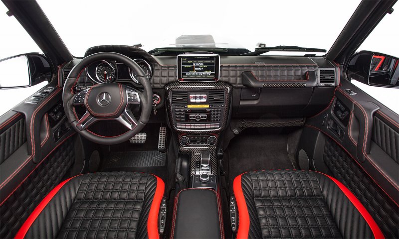 Мерседес g63 Brabus салон