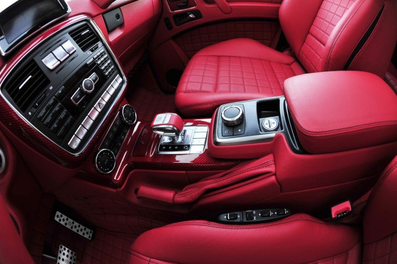 Mercedes-Benz g63 AMG 6x6 салон