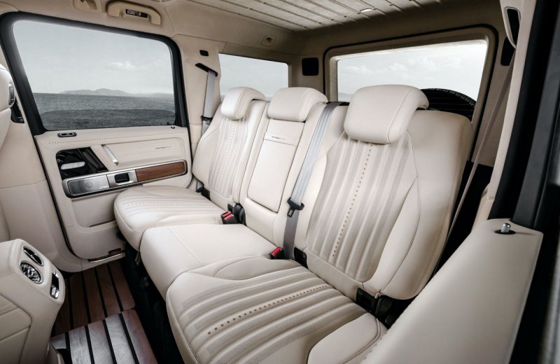 Мерседес Бенц АМГ g63 салон