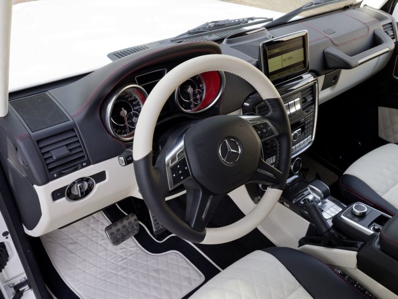 Mercedes-Benz g63 AMG 6x6 салон