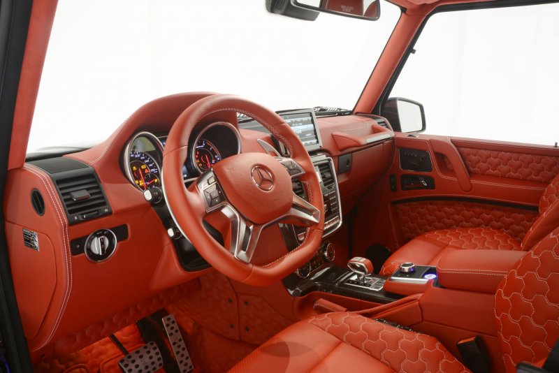 Мерседес g63 Brabus салон