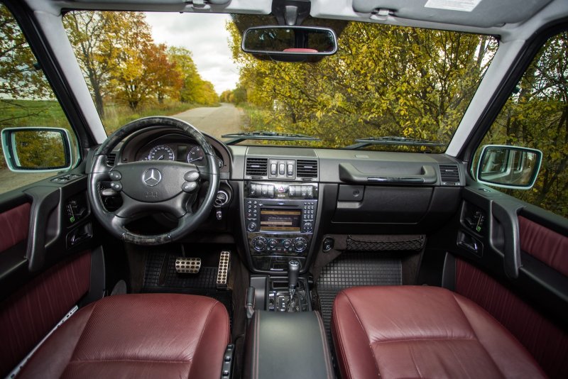 Салон Mercedes-Benz g-class g500