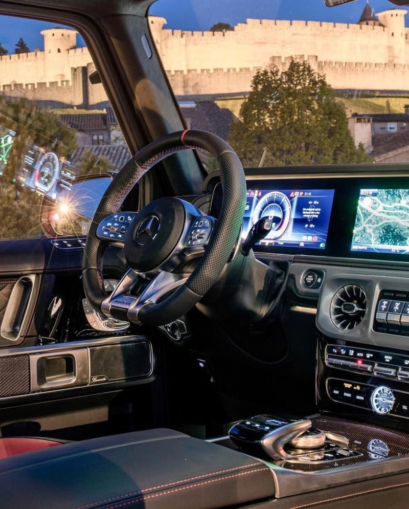 Mercedes Benz g63 AMG 2020 салон