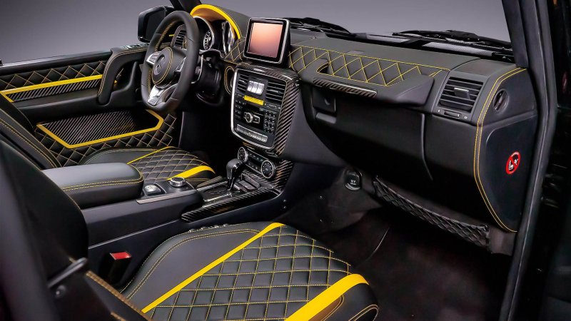 Mercedes g63 AMG Brabus салон