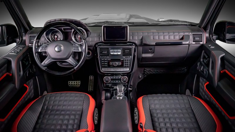 Mercedes Benz g63 AMG Brabus салон