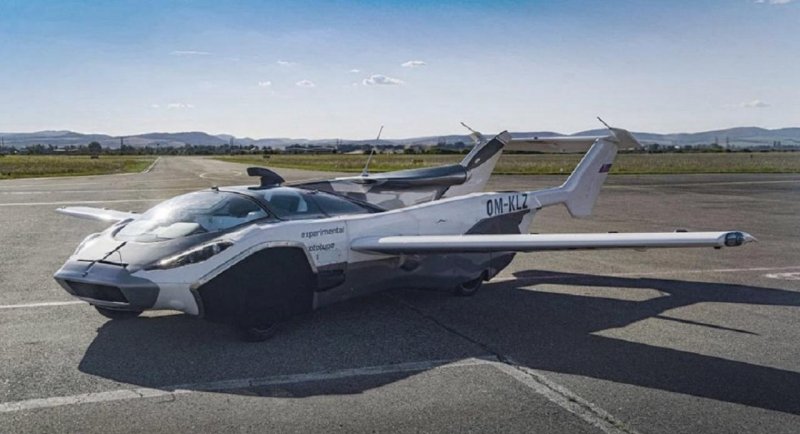 Странные самолеты автомобили мира