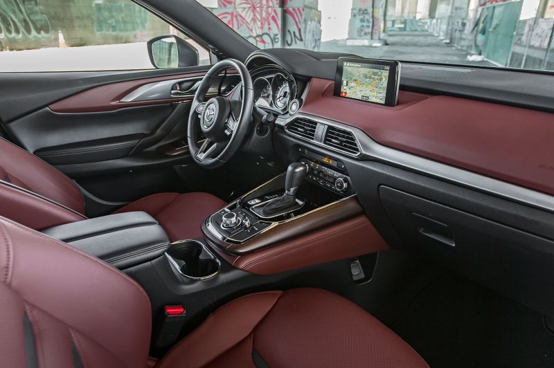 Mazda cx9 2009 салон