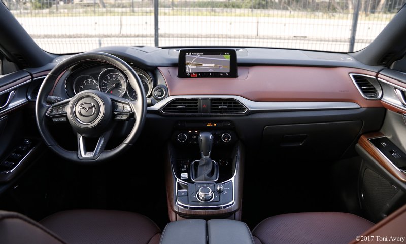 Mazda CX 9 интерьер