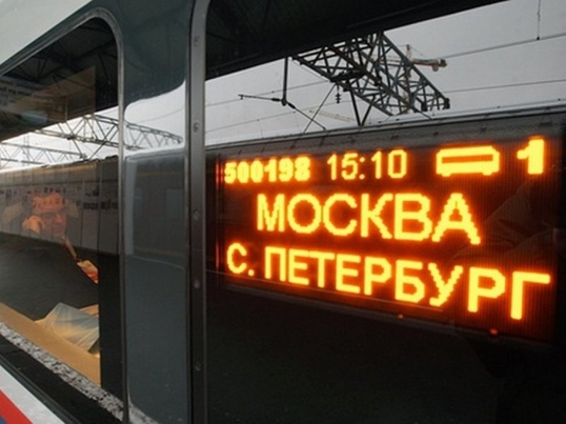 Поезд Москва Питер