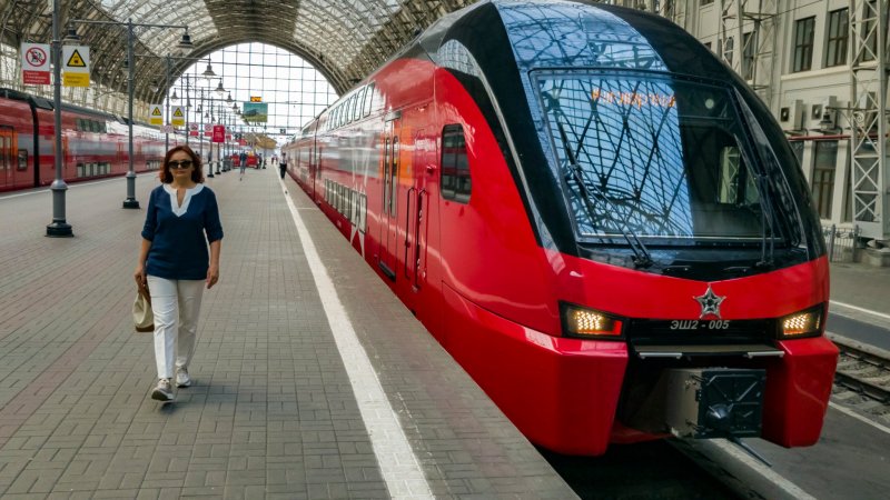 Ласточка электропоезд Москва Санкт-Петербург