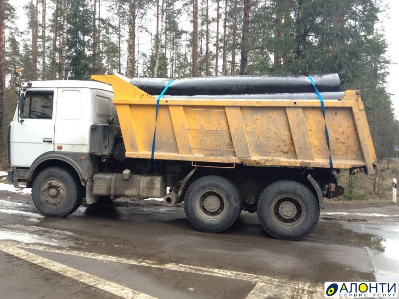 МАЗ 20 кубов щебень