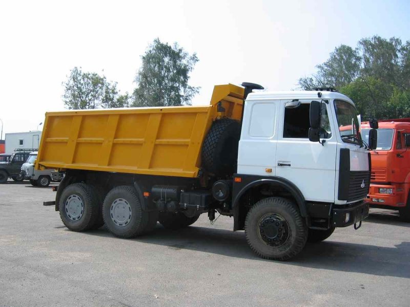 Самосвал МАЗ 5516 2012