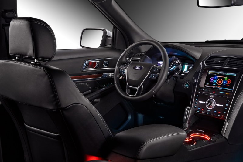 Ford Explorer Sport 2018 салон