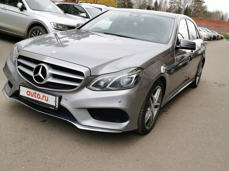 Мерседес w212 Рестайлинг серебристый