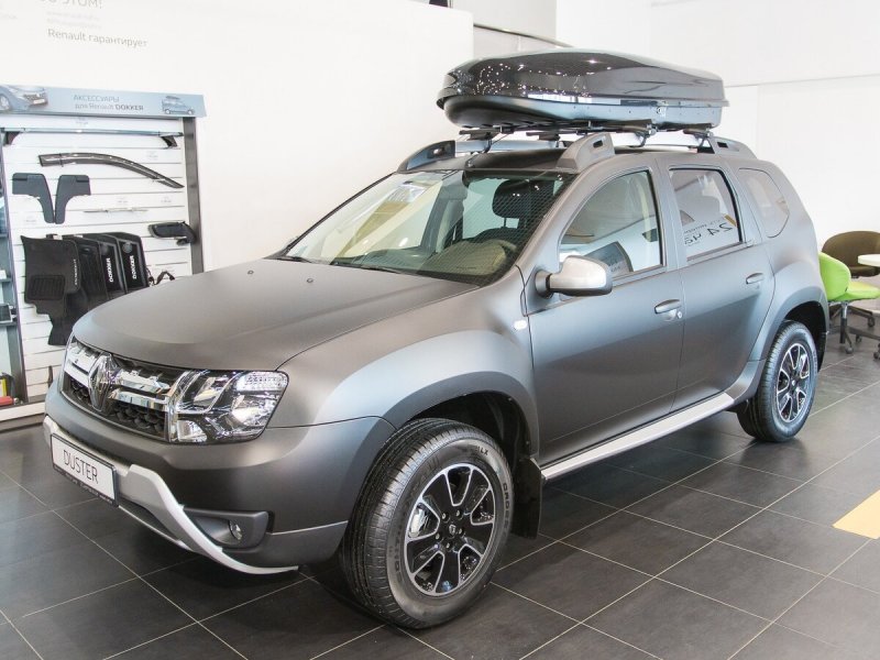 Renault Duster серый