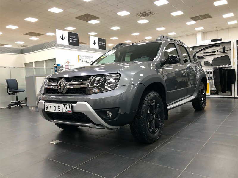 Renault Duster Adventure серый