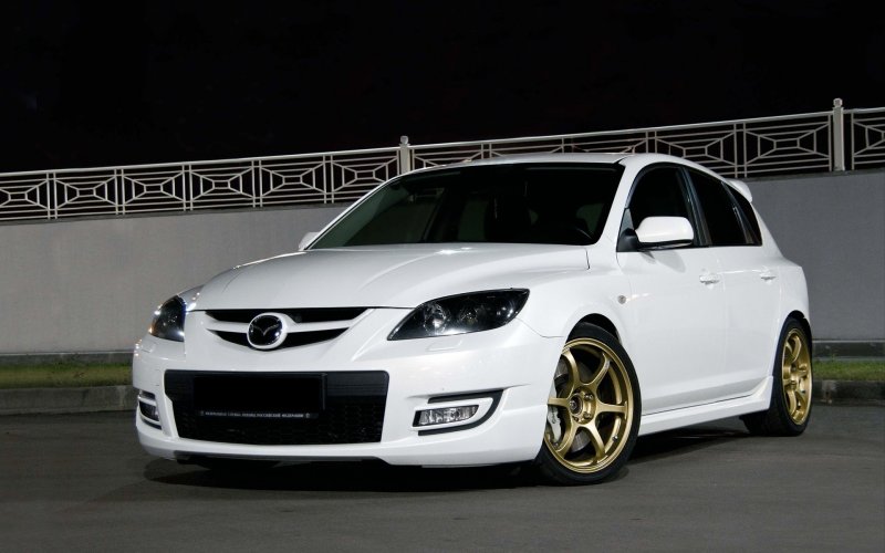 Mazda 3 MPS 2008 белая