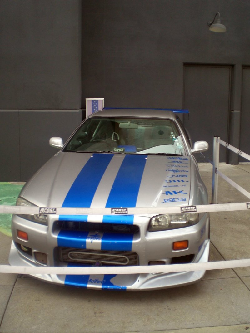 Skyline r34 Форсаж 2