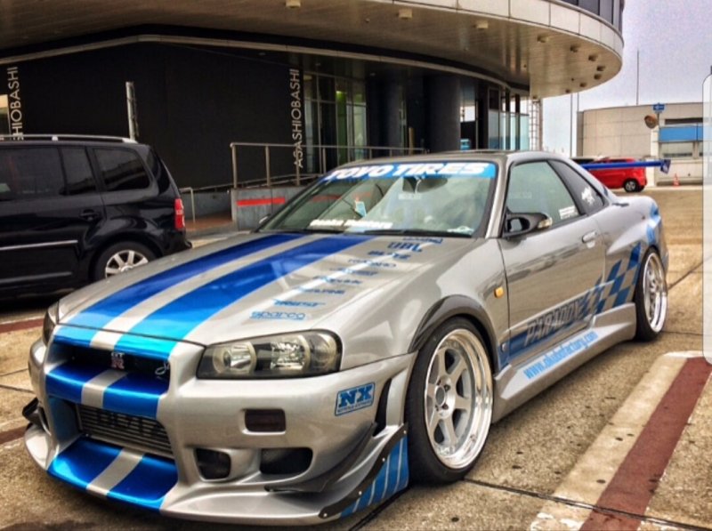 Nissan Skyline r34 Форсаж