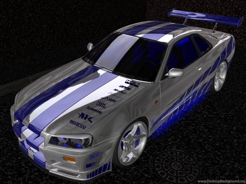 Nissan Skyline r34 2fast 2furious