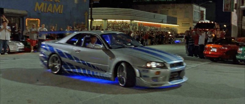 Nissan Skyline r34 Форсаж
