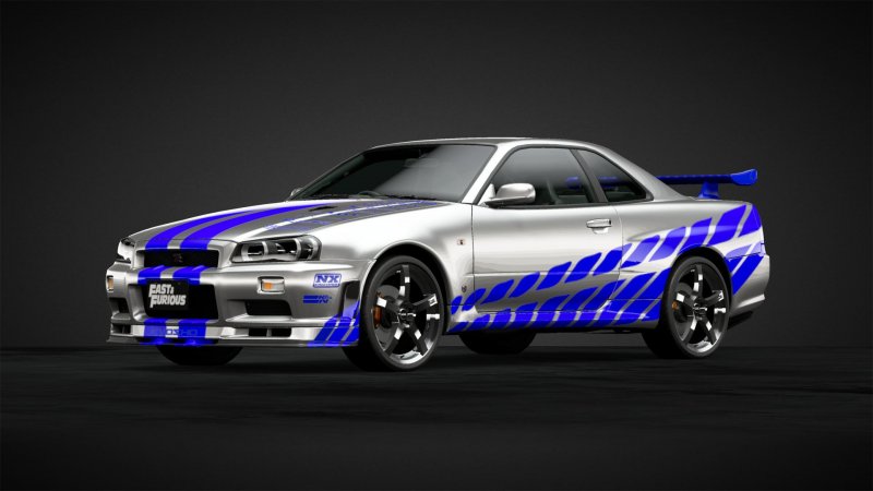 Nissan Skyline r34 Форсаж