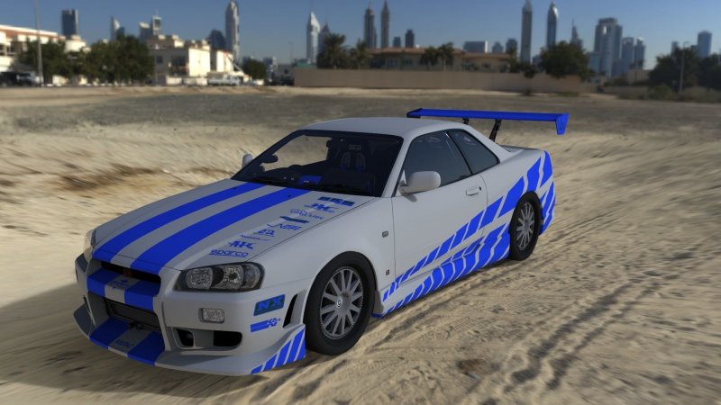 Nissan Skyline r34 fast 3