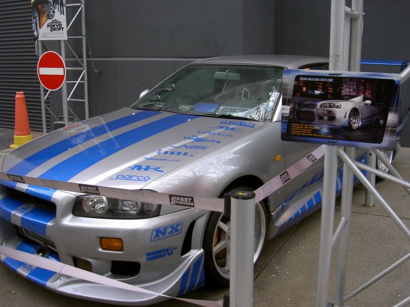 Nissan Skyline GTR 34 Форсаж