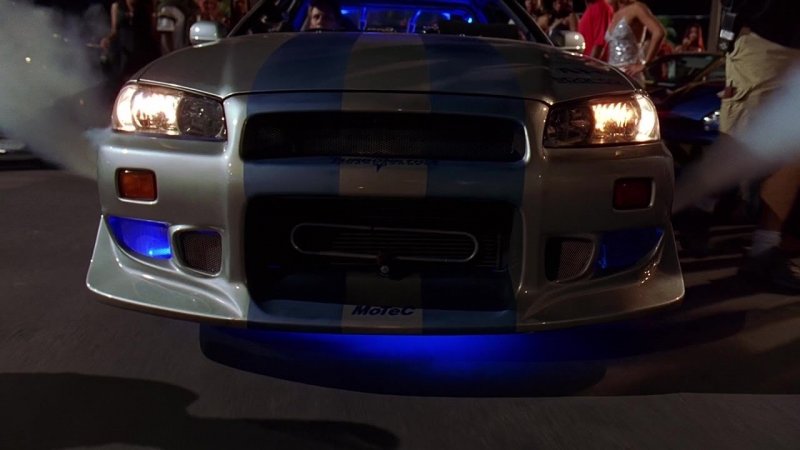 Nissan Skyline GTR 34 двойной Форсаж