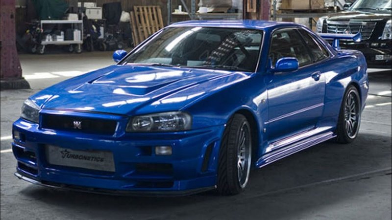 Nissan Skyline r34 Форсаж