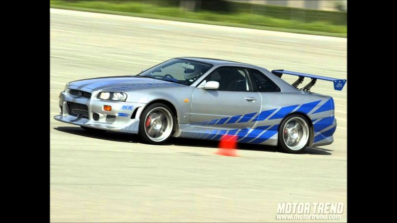 Nissan Skyline GTR r34 Форсаж 2