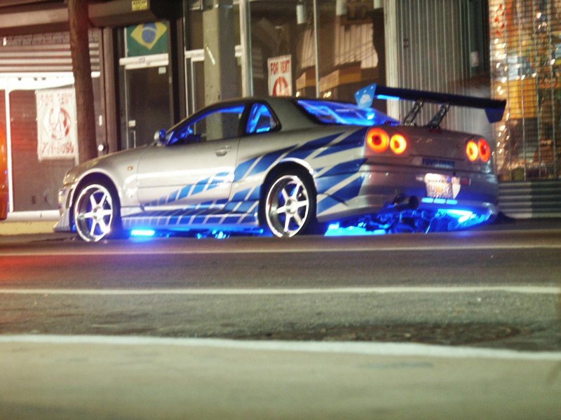 Nissan Skyline GTR r34 Форсаж 2