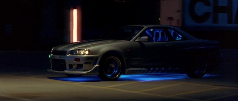 Nissan Skyline r34 GTR фильм Форсаж 2