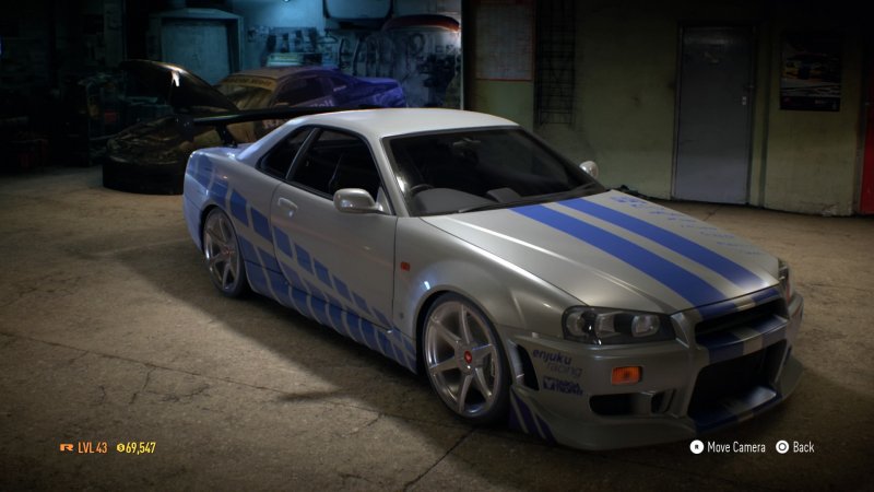 Nissan Skyline r34 Форсаж 2